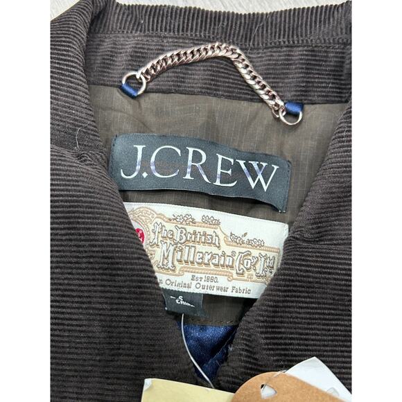 NWT J. Crew Womens Mossy Brown English Ripstop Chore Barn Jacket Size Small - Picture 7 of 12